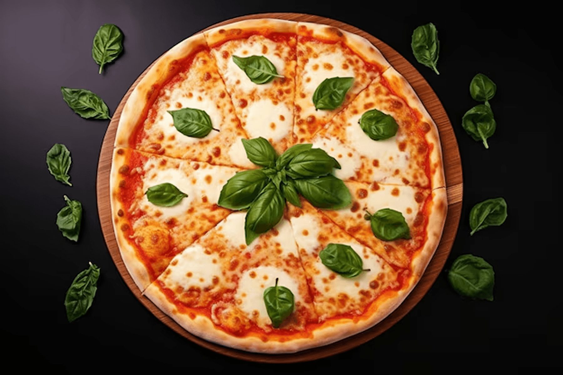 Neapolitan-style pizza at Bella Napoli